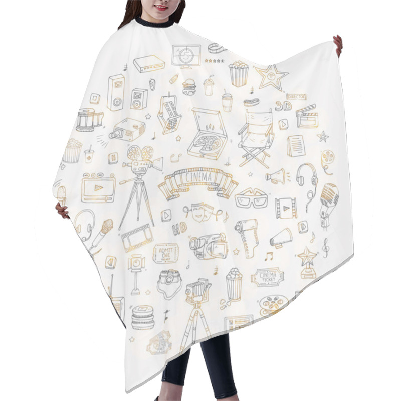 Personality  Cinema Icons Set Hair Cutting Cape