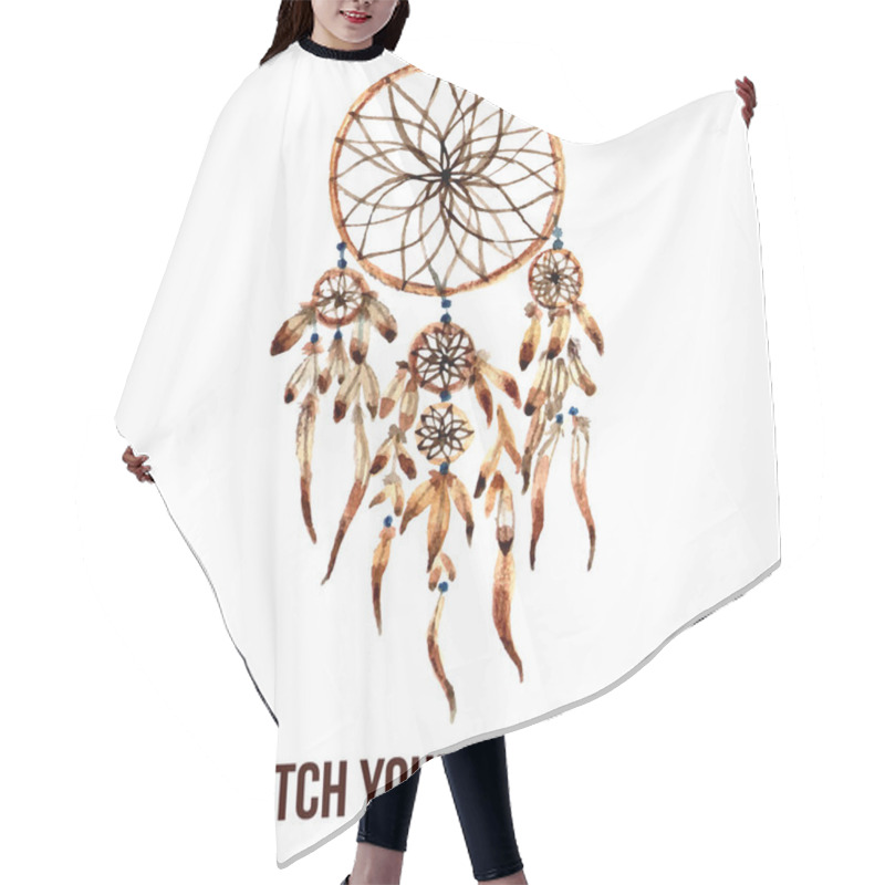 Personality  American Indian Dreamcatcher Icon Hair Cutting Cape