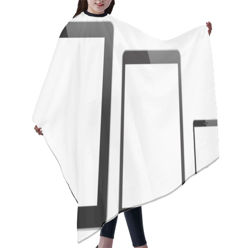 Personality  Black Technology Gadgets Hair Cutting Cape