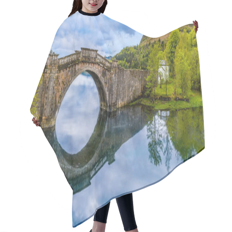 Personality  A View Of An Old Bridge On Loch Fyne Near To Inveraray, Scotland On A Summers Day Hair Cutting Cape