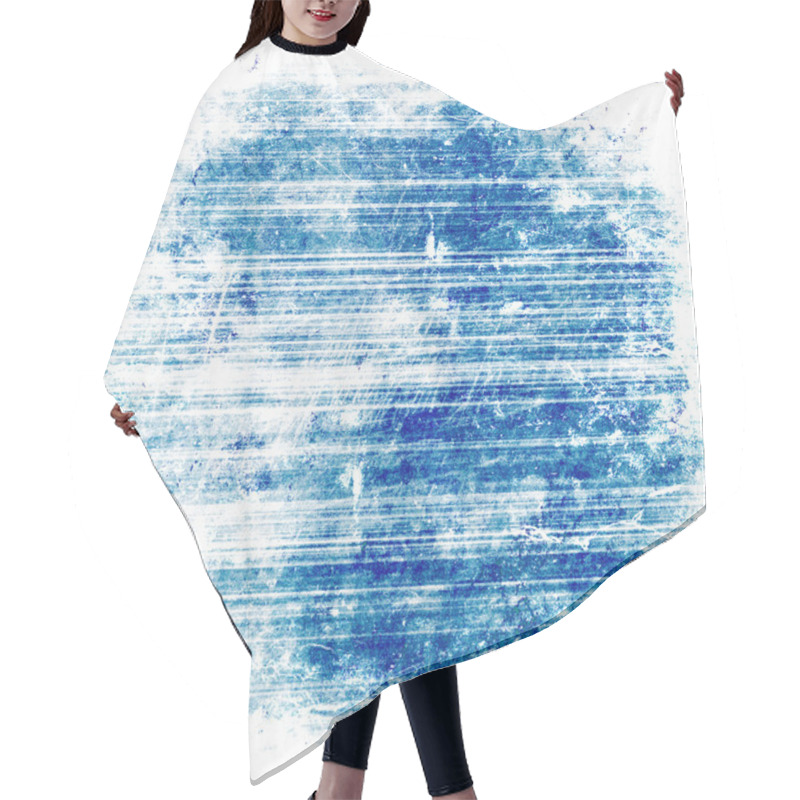 Personality  Rusty Blue Grunge Background Hair Cutting Cape