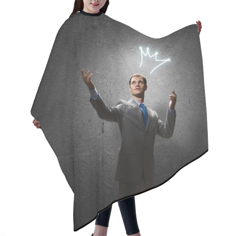 Personality  Business King Hair Cutting Cape