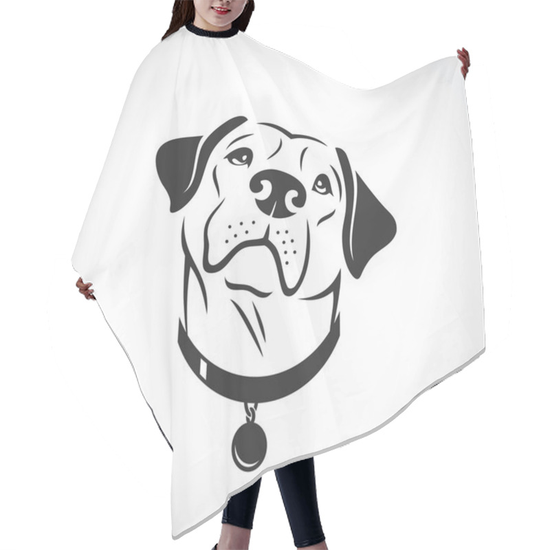 Personality  Labrador Retriever Dog Hair Cutting Cape