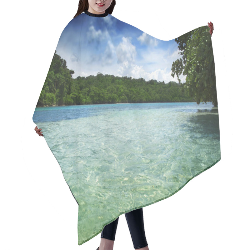 Personality  Tropical Ocean Hair Cutting Cape