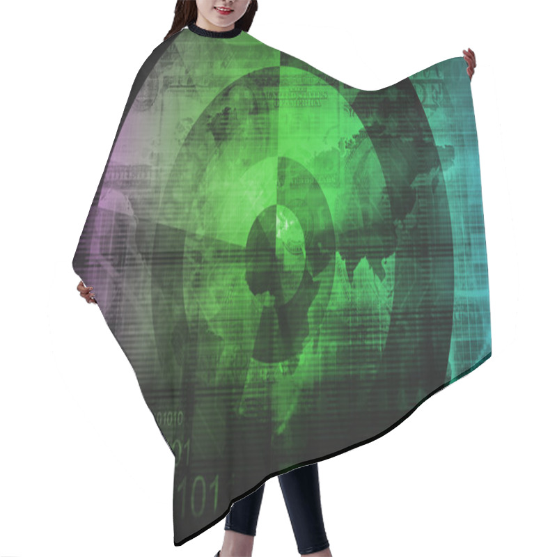 Personality  Information Technology Hair Cutting Cape