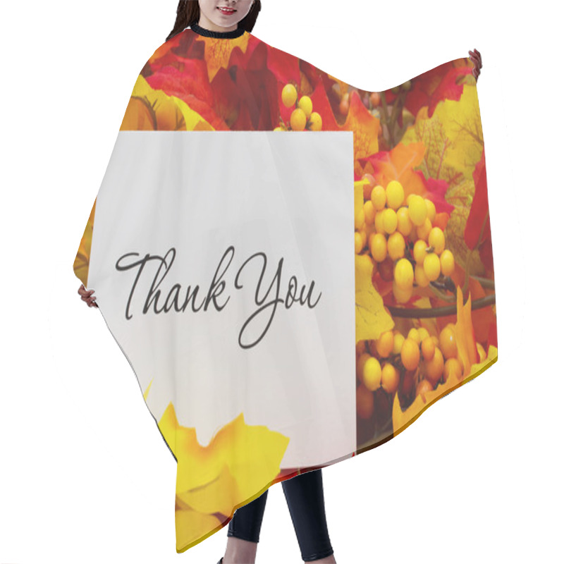 Personality  Thank You Hair Cutting Cape