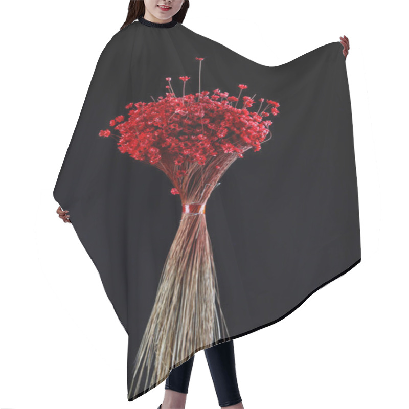 Personality  Red Poppies Hair Cutting Cape