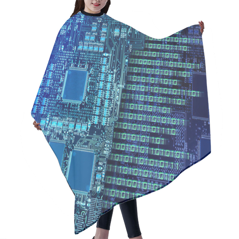 Personality  Fast Binary Output Hair Cutting Cape