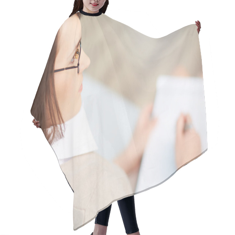 Personality  Professional Psychiatrist Hair Cutting Cape