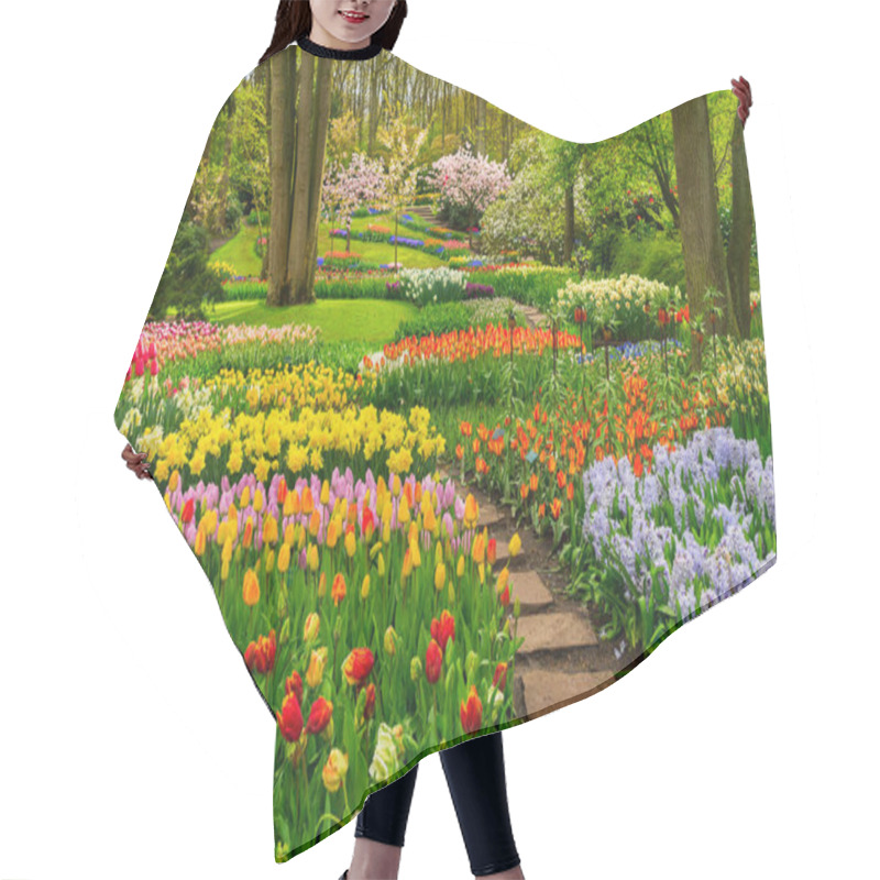 Personality  Formal Spring Garden Hair Cutting Cape