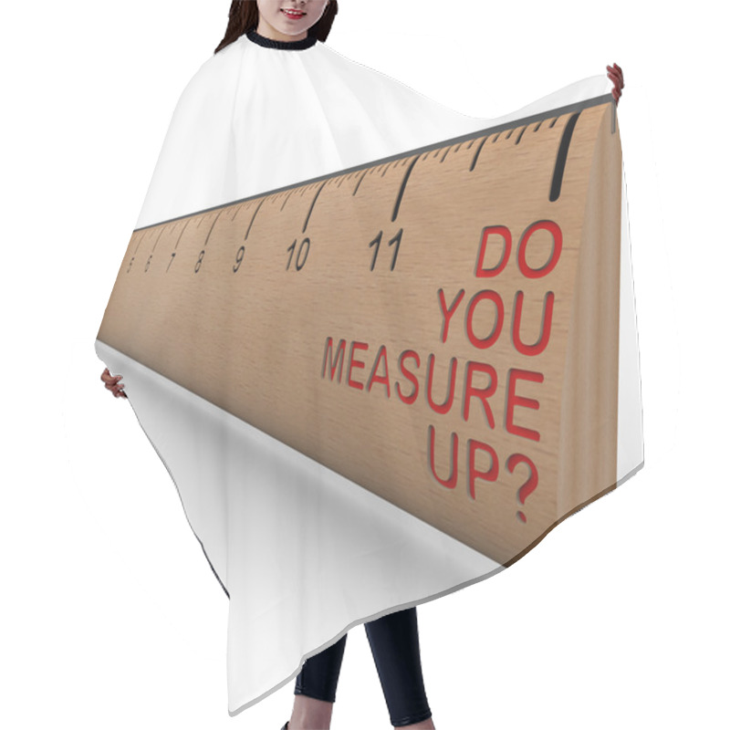 Personality  Ruler - Do You Measure Up? Hair Cutting Cape