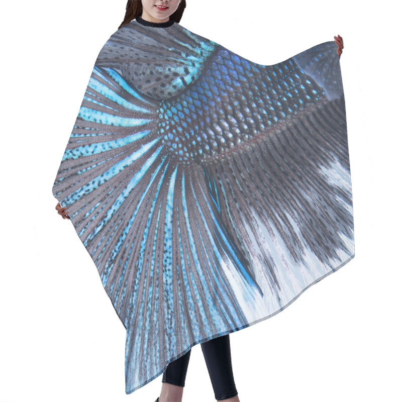 Personality  Betta Tail Fish Abstract Hair Cutting Cape