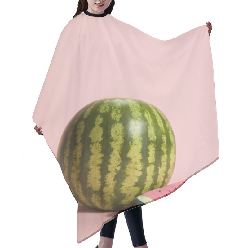 Personality  Watermelon And Toy  Hair Cutting Cape