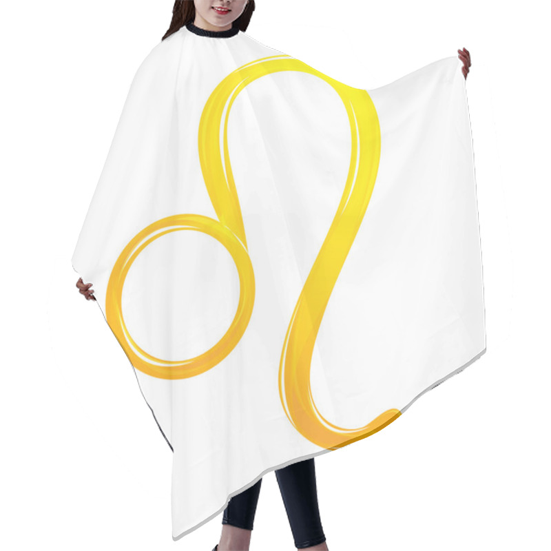 Personality  Astrology Text Hair Cutting Cape