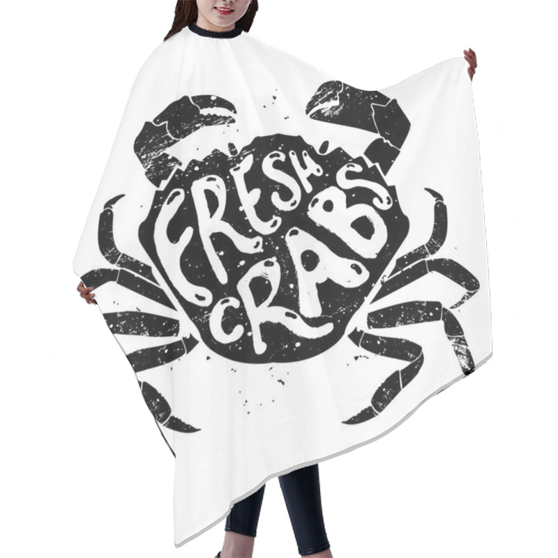 Personality  Fresh Crabs Hair Cutting Cape