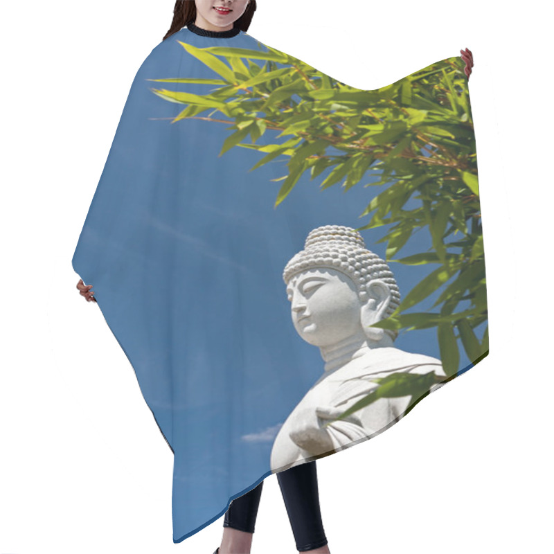 Personality  Zen Statue Hair Cutting Cape