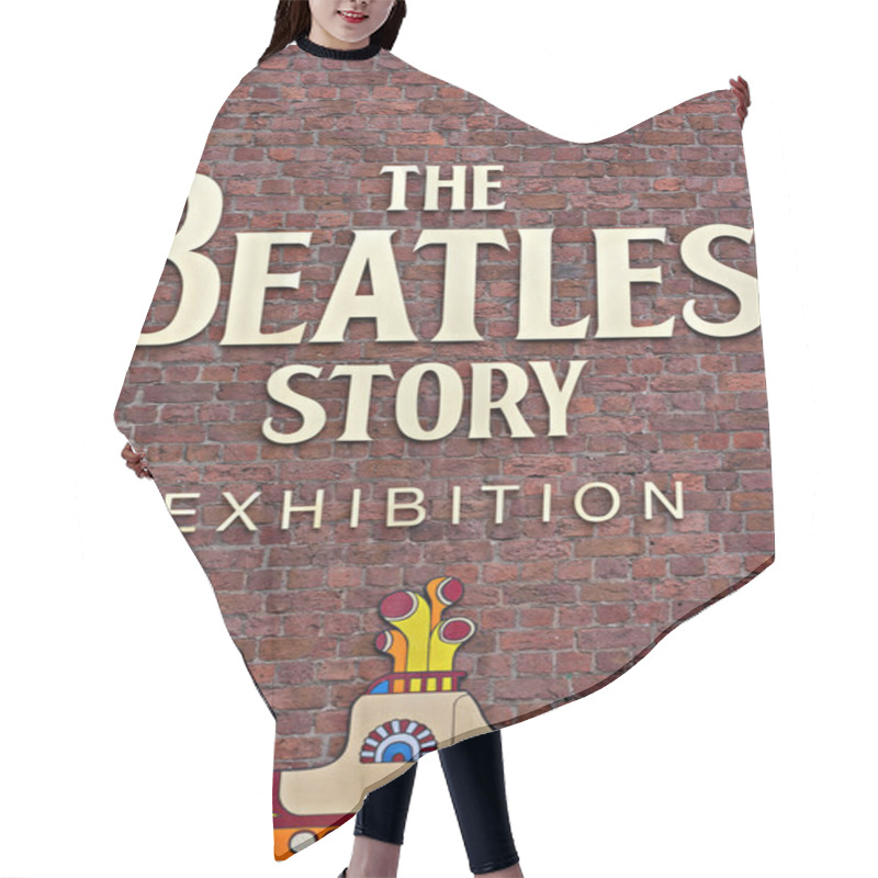 Personality  The Beatles Story Exhibition Sign Hair Cutting Cape