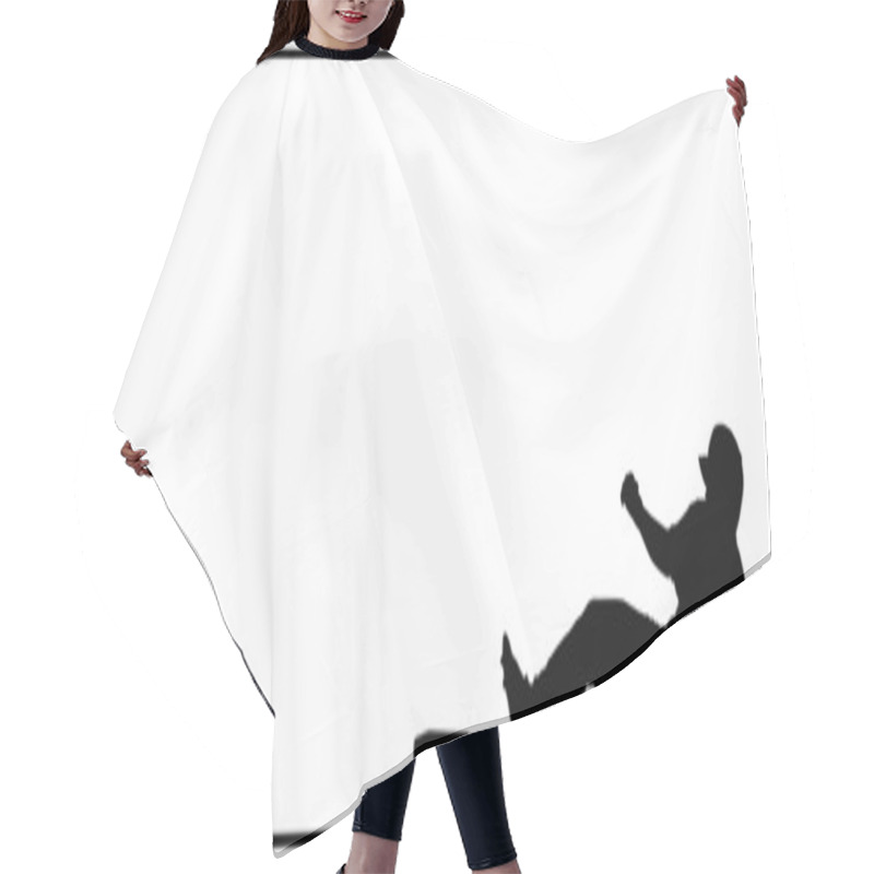 Personality  Baseball Sliding Home Sport Card Hair Cutting Cape