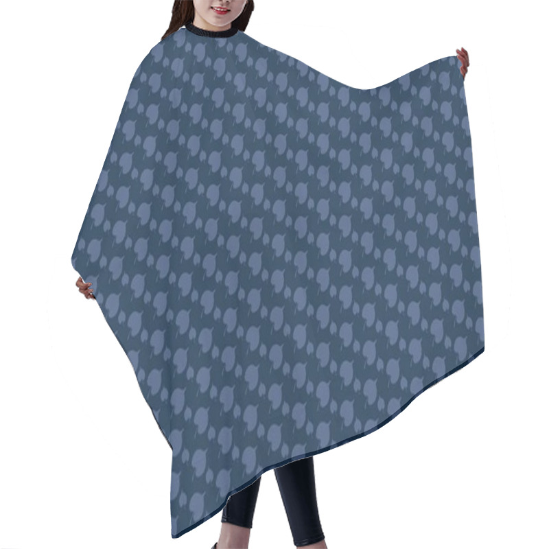 Personality  Seamless Abstract Background With Geometric Elements Hair Cutting Cape