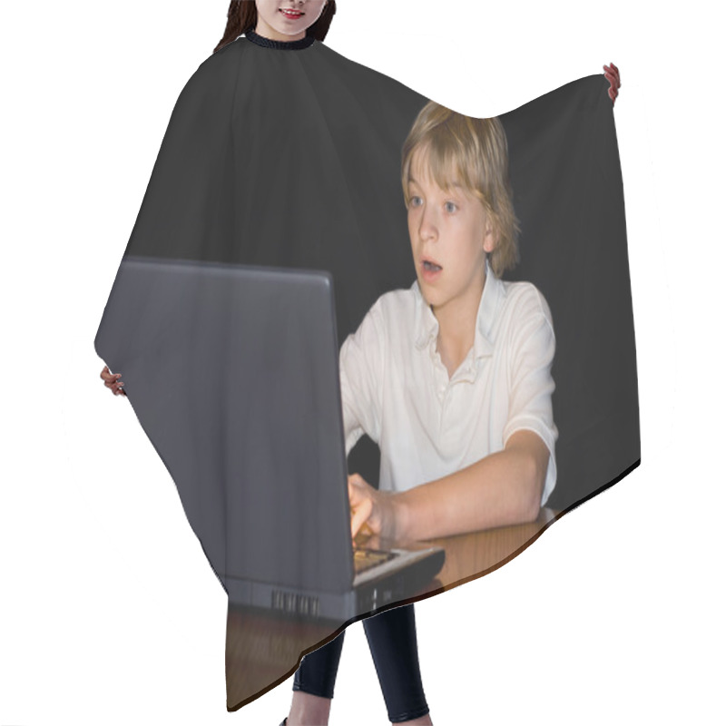 Personality  Video Addict Hair Cutting Cape