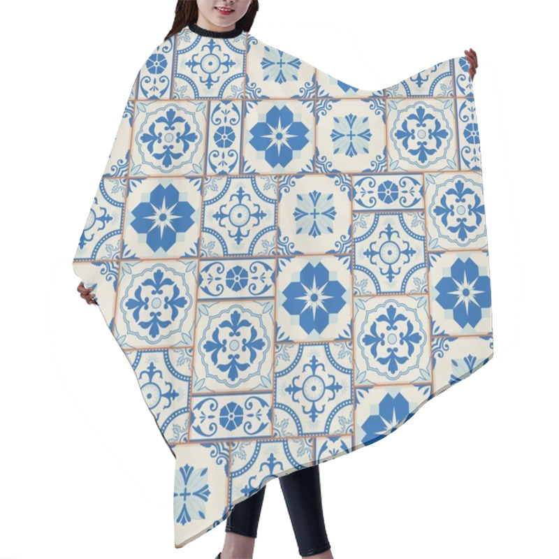 Personality  Stylish Seamless Pattern Hair Cutting Cape