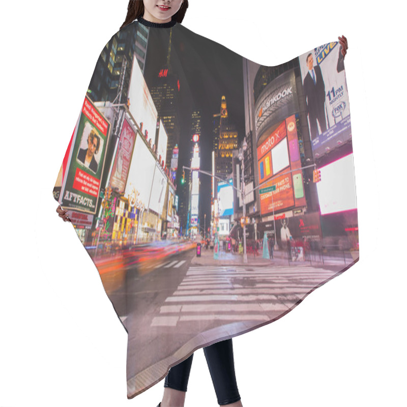 Personality  New York Times Square Hair Cutting Cape