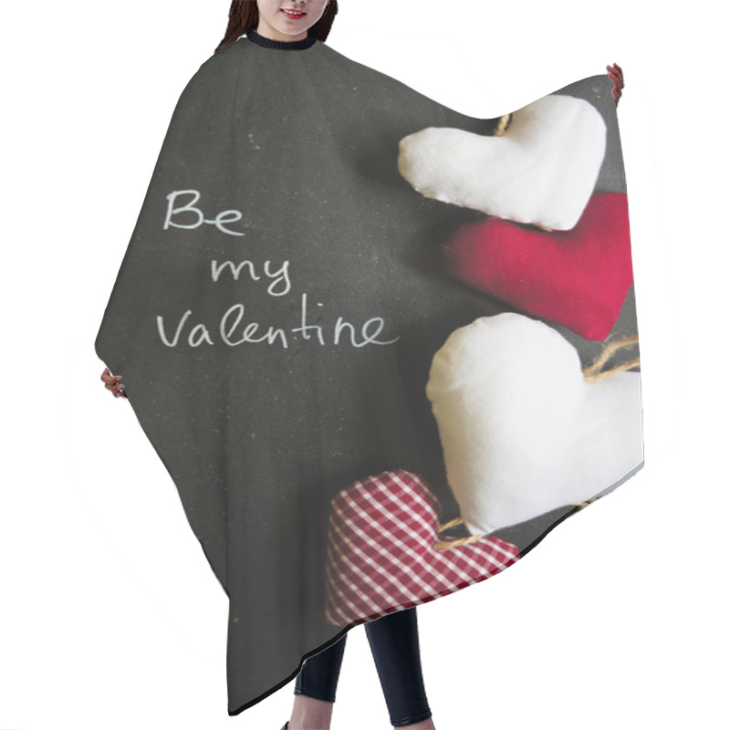 Personality  St. Valentine Day Hair Cutting Cape