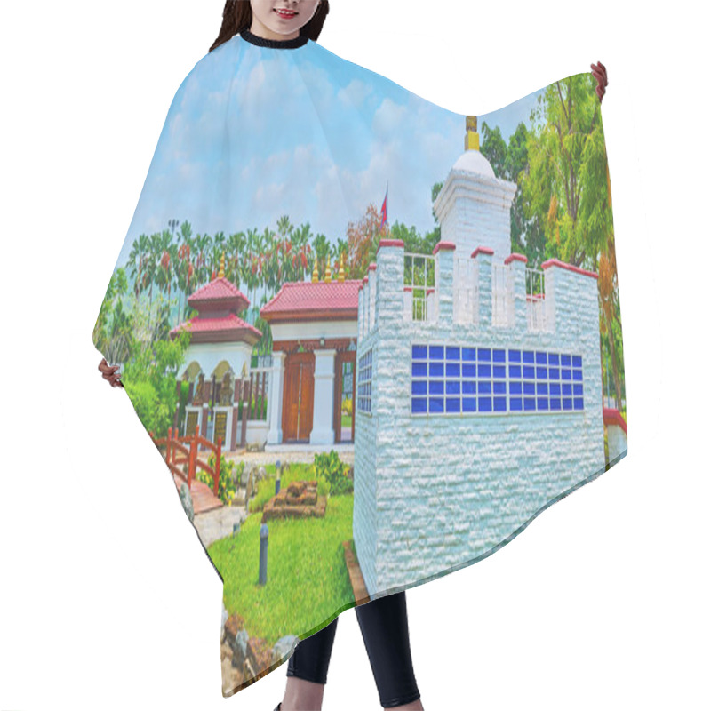 Personality  Panorama Of Nepal Garden, Rajapruek Park, Chiang Mai, Thailand Hair Cutting Cape