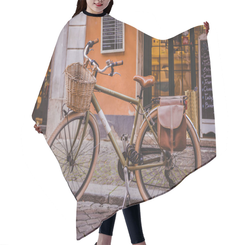 Personality  Bicycle Hair Cutting Cape