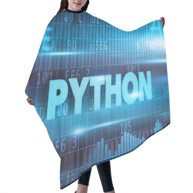 Personality  Python Concept Hair Cutting Cape