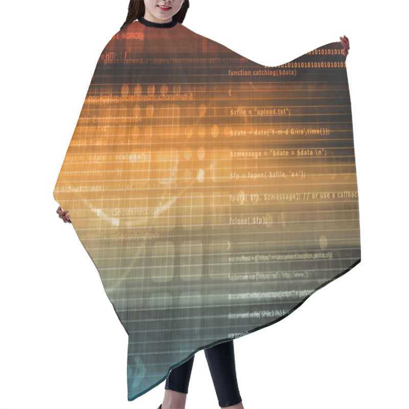 Personality  Open Source Technology Hair Cutting Cape