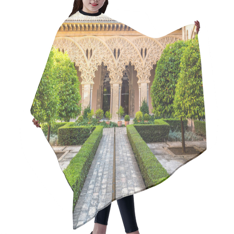 Personality  Moorish Garden Of Aljaferia Alcazar In Zaragoza Hair Cutting Cape