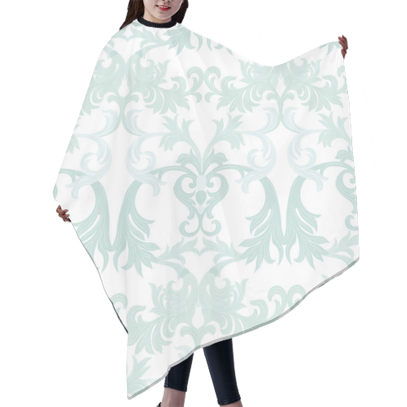 Personality  Vector Damask Pattern Ornament Hair Cutting Cape