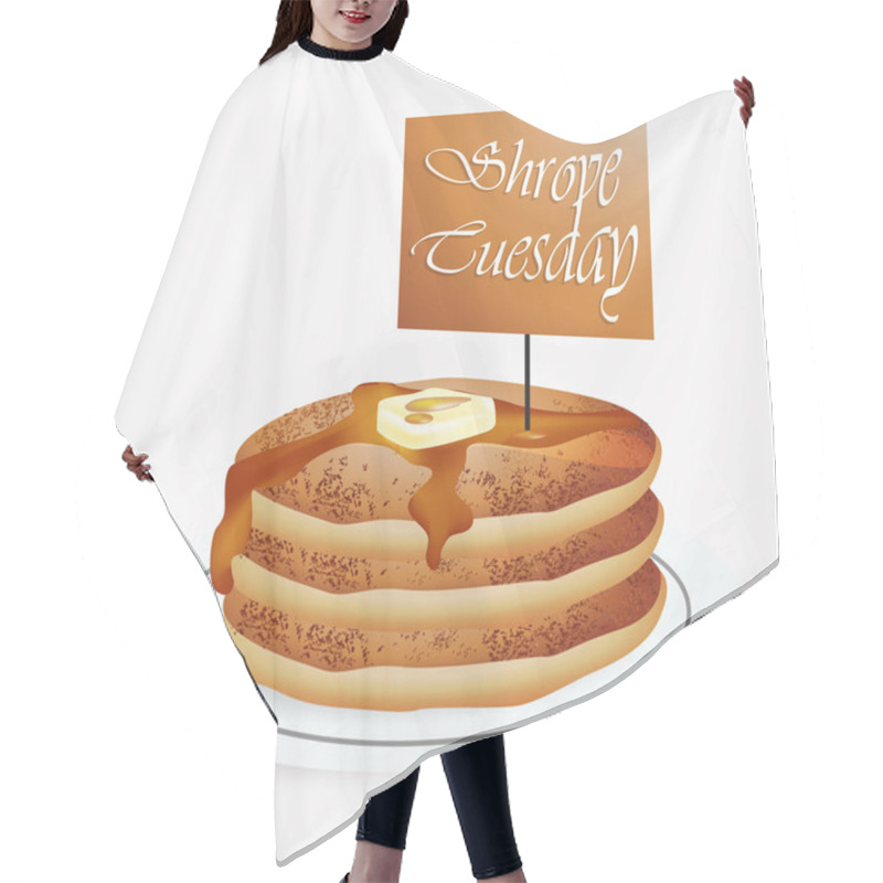 Personality  Shrove Tuesday Abstract Hair Cutting Cape