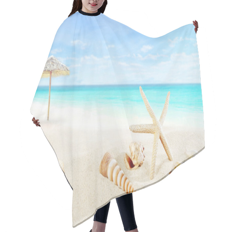 Personality  Tropical Resort Hair Cutting Cape