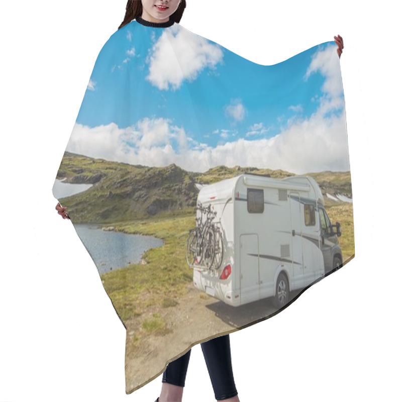 Personality  Wild Camping In A Camper Hair Cutting Cape