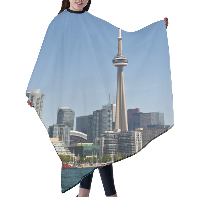 Personality  Toronto Skyline Hair Cutting Cape