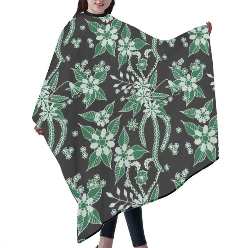 Personality  Seamless Floral Pattern. Gentle Philippine Rapport. For Textile, Dress, Wallpaper,. Seamless Zentangle With Summer Blossoms In Country Style. Summer Small Floral Pattern. Hair Cutting Cape