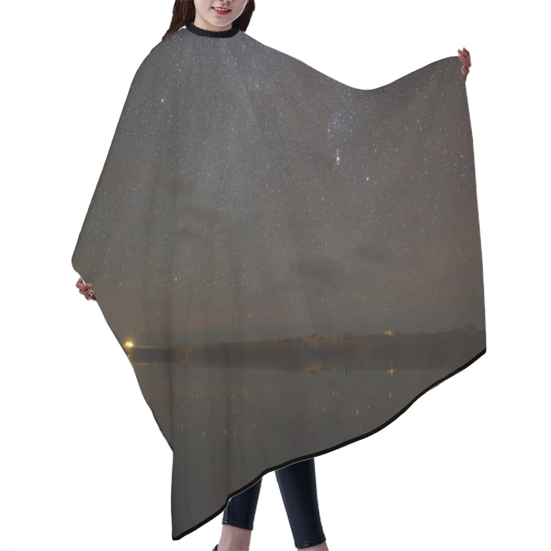 Personality  Starry Sky Hair Cutting Cape