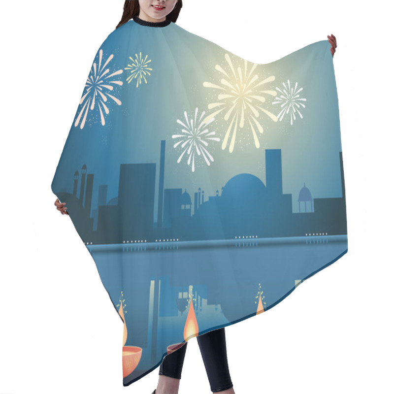 Personality  Diwali Festival Hair Cutting Cape