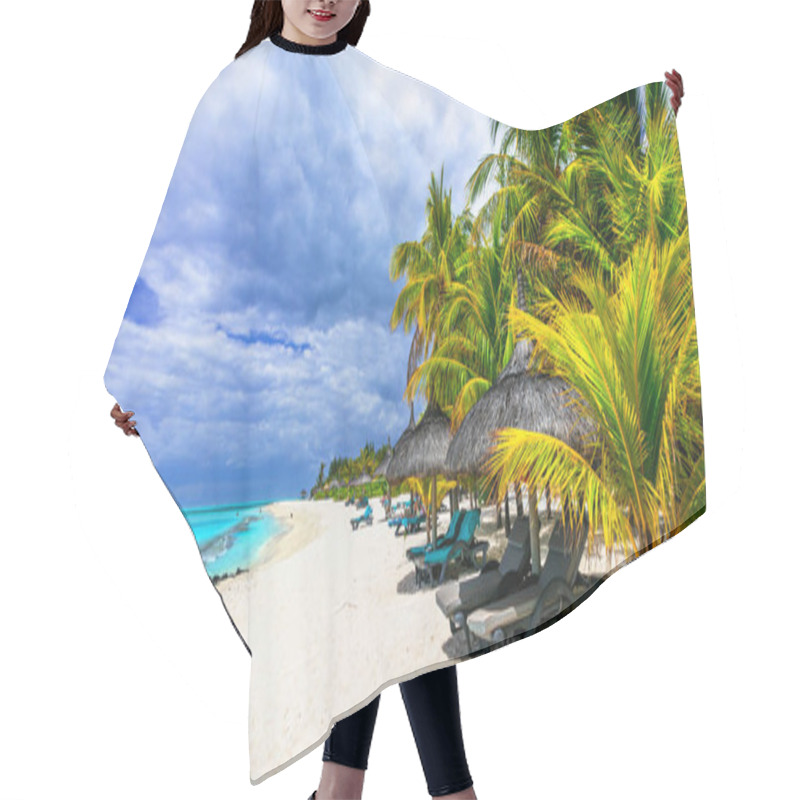 Personality  Exotic Tropical Beaches Of Splendid Mauritius Island Hair Cutting Cape