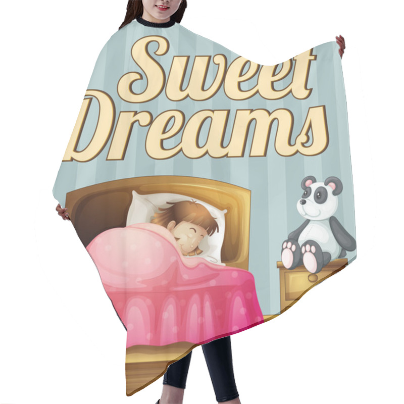 Personality  Sweet Dream Hair Cutting Cape