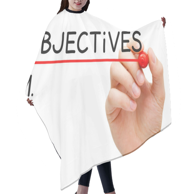 Personality  Objectives List Hair Cutting Cape