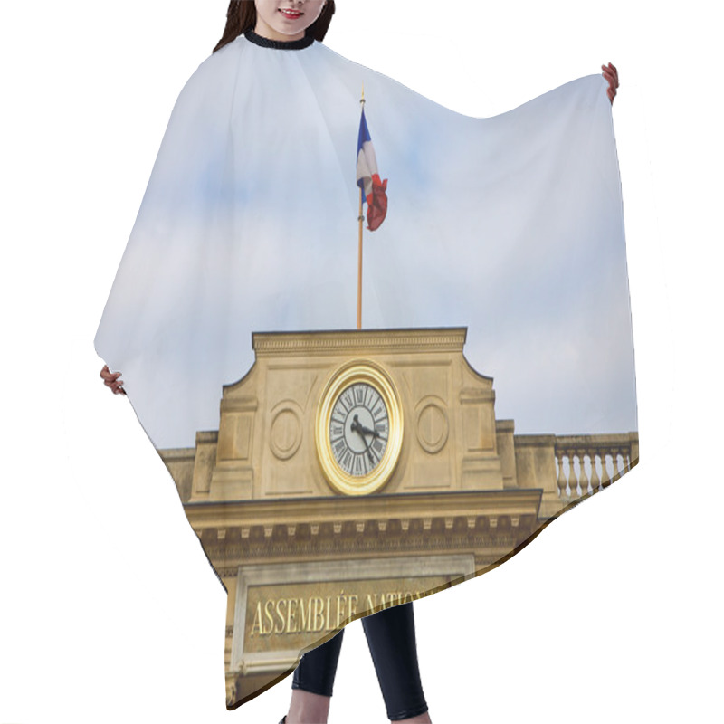 Personality  National Assembly Paris Hair Cutting Cape