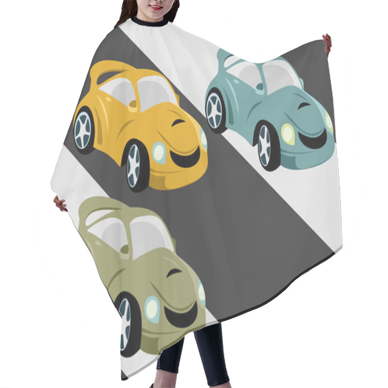 Personality  Abstract Traffic  Pattern Hair Cutting Cape