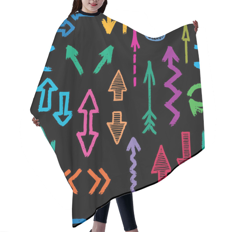 Personality  Pattern Of The Arrows Hair Cutting Cape