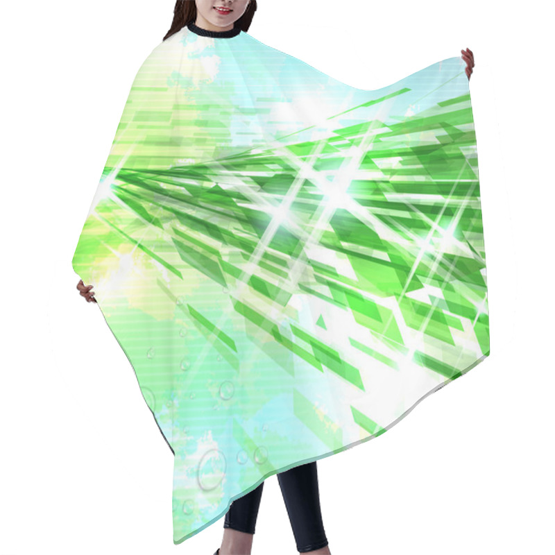 Personality  Abstract Background Hair Cutting Cape