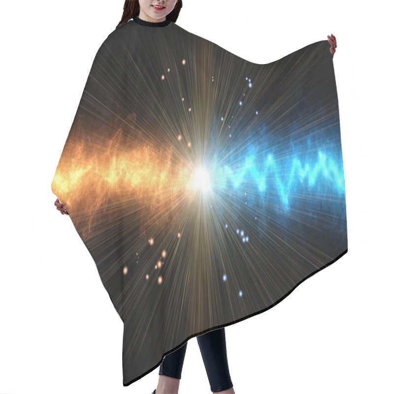 Personality  Two Energy Hair Cutting Cape