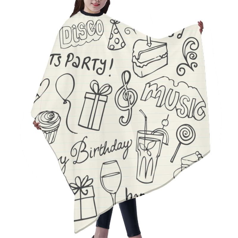 Personality  Party Icons Hair Cutting Cape