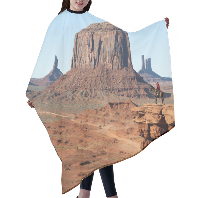 Personality  Monument Valley In Arizona USA Hair Cutting Cape